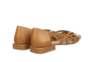 Sandały Gioseppo Bumala Camel 602226, Brązowy, Skóra naturalna