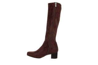 Kozaki Caprice 9-25507-47 Dark Brown Str 218005, Brązowy, Materiał