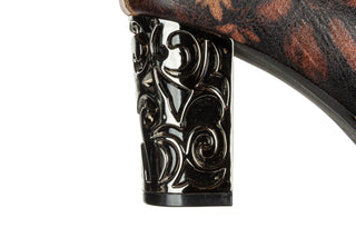 Botki Laura Vita Ledao 43 Camel 202105, Brązowy, Skóra naturalna