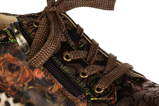 Sneakersy Laura Vita Sodao 02 Marron 202149, Brązowy, Skóra naturalna