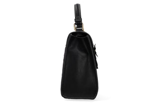 Torebka Laura Vita Sac Ancasta 07 Noir, Czarny, Skóra ekologiczna