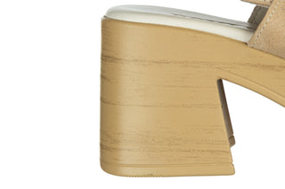 Sandały Bayla-161 138 26700 Beige Suede Beige 161784, Beżowy, Skóra naturalna