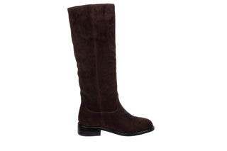 Kozaki DA Premium Collection CR62-3479 Chocolate 216023, Brązowy, Skóra naturalna