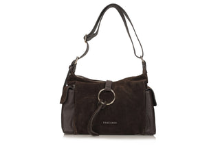 Torebka Toscanio G178 C Brąz D23, Skóra naturalna