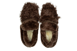 Mokasyny Luxe Nordske Burnt 200002, Brązowy, Skóra naturalna