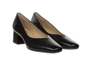 Czółenka Caprice 9-22315-42 Black Nappa 218006, Czarny, Skóra naturalna