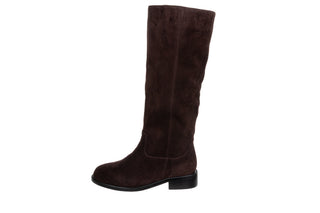 Kozaki DA Premium Collection CR62-3479 Chocolate 216023, Brązowy, Skóra naturalna