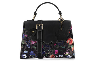 Torebka Laura Vita Sac Ancasta 07 Noir, Czarny, Skóra ekologiczna