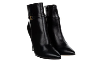 Botki Bottero 378202 Black Gold 523114, Czarny, Skóra naturalna