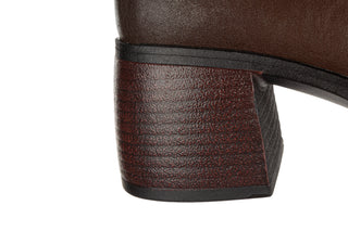Botki DA Premium Collection CR62-3202 D Brown 216007, Brązowy, Skóra naturalna