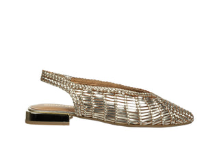 Sandały Gioseppo Maipo Platinum 602221, Złoty, Skóra naturalna