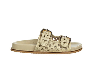 Klapki Gioseppo Ogunquit Off White 602223, Beżowy, Skóra naturalna