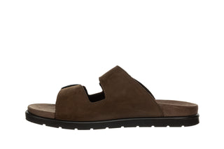 Klapki Imac 1034801 Dark Brown Brown 167023, Brązowy, Skóra naturalna