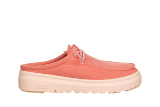 Klapki Pitas Monaco Coral 003346, Różowy, Tkanina