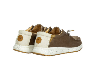 Półbuty Pitas Nias Taupe 003367, Brązowy, Tkanina