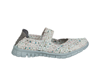 Półbuty Rock Talia Prosecco 032148, Szary, Tkanina