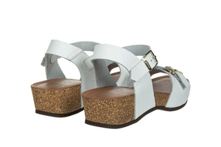 Sandały Yokono Bogo-263 Opack Blanco 208014, Biały, Skóra naturalna