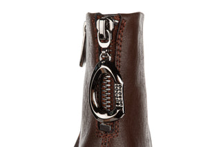 Botki DA Premium Collection CR62-3202 D Brown 216007, Brązowy, Skóra naturalna