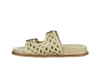 Klapki Gioseppo Ogunquit Off White 602223, Beżowy, Skóra naturalna