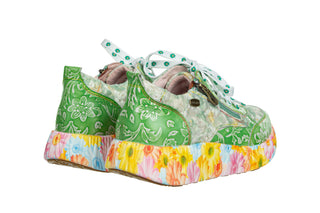 Sneakersy Laura Vita Nikito 62 Menthe 202114, Zielony, Skóra naturalna