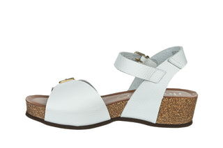 Sandały Yokono Bogo-263 Opack Blanco 208014, Biały, Skóra naturalna