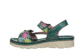 Sandały Laura Vita Dorry 21 Bleu 202115, Niebieski, Skóra naturalna