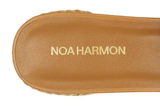 Klapki Noa Harmon 10305P-10 Cielo Beige 213002, Beżowy, Skóra naturalna