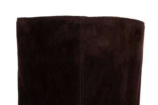 Kozaki DA Premium Collection CR62-3479 Chocolate 216023, Brązowy, Skóra naturalna