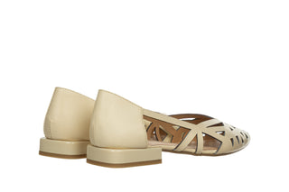 Sandały Gioseppo Bumala Off White 602217, Beżowy, Skóra naturalna