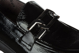 Mokasyny Fluchos Gladis F1794 Naplak Negro 217001, Czarny, Skóra naturalna