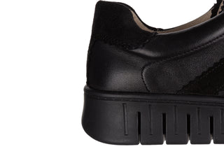 Sneakersy Caprice 9-23762-46 Black Nappa 218004, Czarny, Skóra naturalna