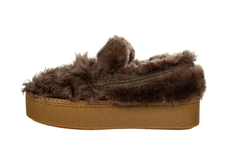 Mokasyny Luxe Nordske Burnt 200002, Brązowy, Skóra naturalna