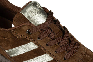 Sneakersy S Barski LR62-7107 Coffee 216005, Brązowy, Skóra naturalna