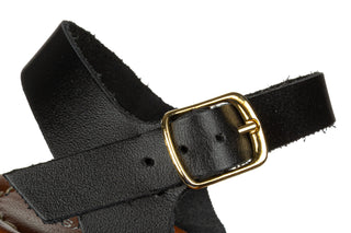 Sandały Sandro Rossi 9272 Nero 523080, Czarny, Skóra naturalna