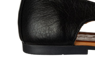 Baleriny Bayla-161 066 2103 20 Black 161773, Czarny, Skóra naturalna