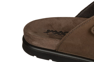 Klapki Imac 1034801 Dark Brown Brown 167023, Brązowy, Skóra naturalna