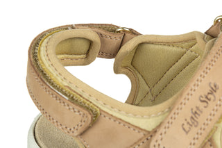 Sandały Imac 1092900 Marmot Beige 167022, Beżowy, Skóra naturalna