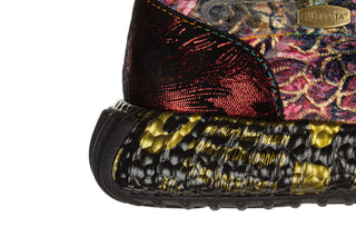 Sneakersy Laura Vita Burton 43 Wine 202146, Bordowy, Skóra naturalna