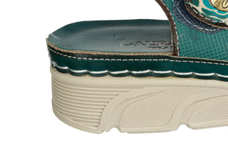 Sandały Laura Vita Dorry 21 Bleu 202115, Niebieski, Skóra naturalna