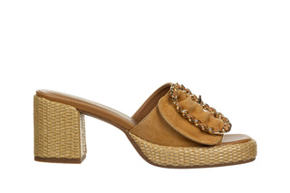 Klapki Noa Harmon 10305P-10 Cielo Beige 213002, Beżowy, Skóra naturalna