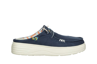 Klapki Pitas Caparica Periscope 003332, Granatowy, Tkanina