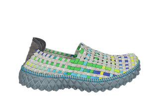 Półbuty Rock Full Breath Bin Beige Brasiliana 032127, Wielokolorowy, Tkanina