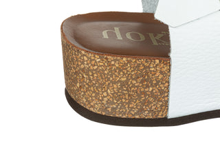 Sandały Yokono Bogo-263 Opack Blanco 208014, Biały, Skóra naturalna