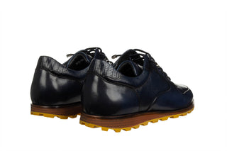 Półbuty Brooman A230-G56-SW4 Blue 104252, Granatowy, Skóra naturalna