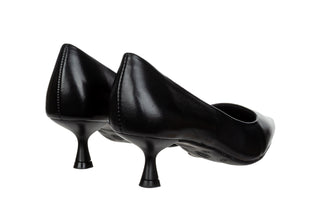 Czółenka Bottero 377401 Black 523108, Czarny, Skóra naturalna