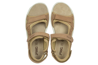Sandały Imac 1092900 Marmot Beige 167022, Beżowy, Skóra naturalna