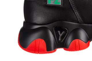 Sneakersy John Doubare 18808 Black 104275, Czarny, Skóra naturalna