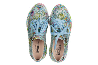 Sneakersy Laura Vita Nikito 57 Indigo 202111, Niebieski, Skóra naturalna