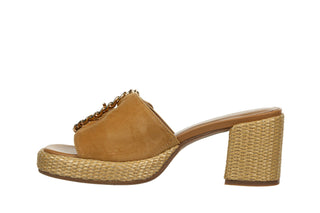 Klapki Noa Harmon 10305P-10 Cielo Beige 213002, Beżowy, Skóra naturalna