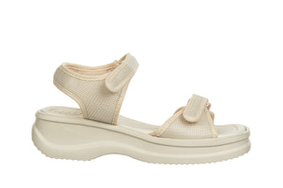 Sandały Azaleia Vera Therapy Pap Ad Off White BT313 198063, Biały, Tkanina